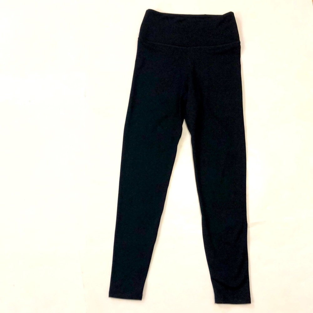 Lazypants XS Legging Black white logo on back like Brand new Excellent Condition